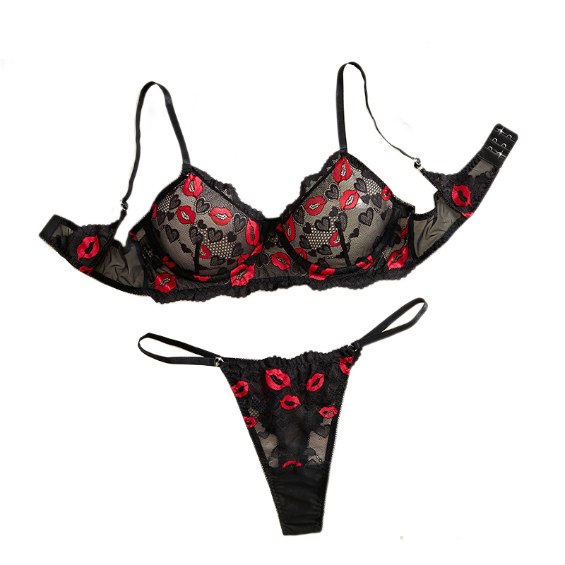 Şeffaf Dantel İç Çamaşırı Seks - Lace Bralette Set incelemesi ve fiyatı